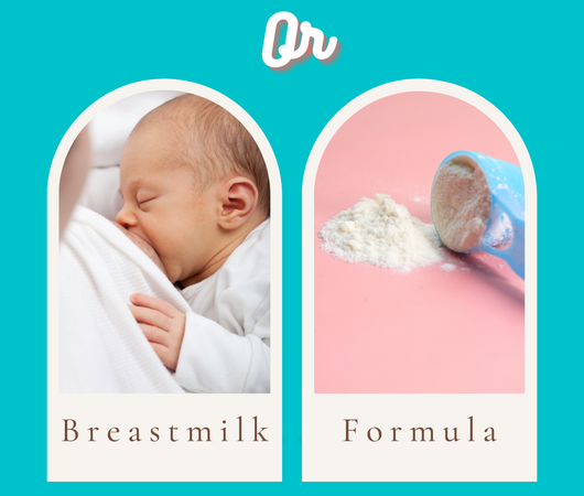 Does Breastmilk contain more calorie content than Formula?